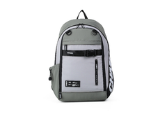 MOCHILA COLORBLOCK ESPALDA 18" - BLUE, GREEN, GRAY, BLACK [FS85]