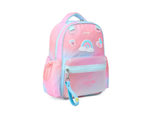 MOCHILA JARDÍN GIRL GRADIENT BLUR ESPALDA 12" - RAINBOW, PINK, BLUE, AQUA [FS90] - NoraGus