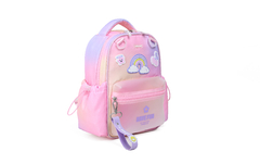 MOCHILA JARDÍN GIRL GRADIENT BLUR ESPALDA 12" - RAINBOW, PINK, BLUE, AQUA [FS90]