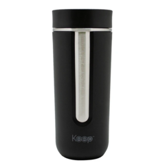 MUG PRIME SS TERMICO CON BOTÓN DE APERTURA ANTIDERRAME CAPACIDAD 540ML LIBRE DE BPA. [K432315]