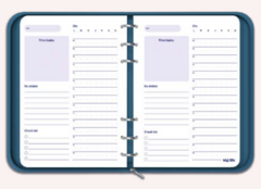 PLANNER MIMINAL 15X21-162 PAG. ANILLADA PARA REPUESTOS [L5AGE15ITMIN] en internet