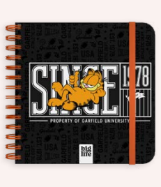 CUADERNO 16X16 GARFIELD / 120 PAGINAS [L5CA16GFD]