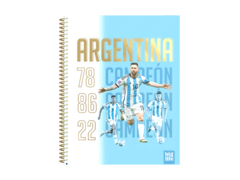 CUADERNO 21X27 ESPIRALADO AFA PPR [L5CE21EAF]