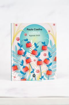 AGENDA PAULO COELHO 2025 - CARTONE 17,5X22,5 SV FLORES VERDE [VR2315-25]