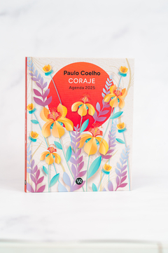 AGENDA PAULO COELHO 2025 - CARTONE 17,5X22,5 SV FLORES LILA [VR2314-25]