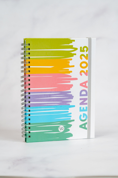 AGENDA COLORES 2025 13,5X19 DXP LÍNEAS [VR2317-25]