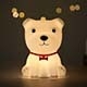 Lampara Velador luz Led silicona cachorro recargable [LL133] - comprar online