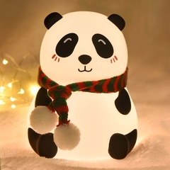 Lampara Velador luz Led silicona panda recargable [LL134] - comprar online