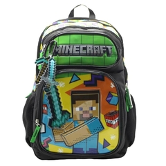 MOCHILA MINECRAFT 18" DE 23,5 L ESPALDA [MI116]