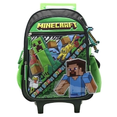 MOCHILA MINECRAFT 16" DE 17,5 L CON CARRO [MI193]