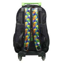 MOCHILA MINECRAFT 18" DE 23,5 L CON CARRO [MI216] en internet