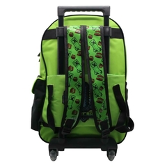 MOCHILA MINECRAFT 18" CON CARRO [MI311] en internet