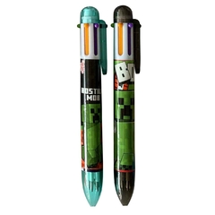 BALLPEN 6 COLORES MINECRAFT [MI412]