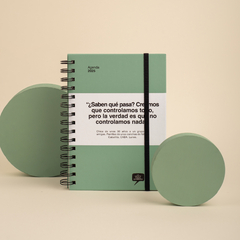 AGENDA NEUTRA 14X20 TD ANILLADA SV - VERDE 2025 [176632-25] - comprar online