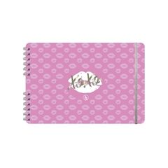 NOTEBOOK PLANNER ANILLADO 17,5X25 KISS VIOLETA PERPETUO