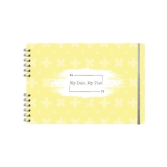 NOTEBOOK PLANNER ANILLADO 17,5X25 YELLOW PERPETUO