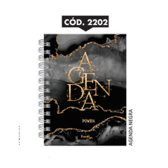 AGENDA POWER PERPETUA -AGENDA NEGRA- [PC2202] - comprar online