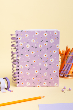 AGENDA PARA PINTAR PERPETUA 2DXP -FLORCITAS LILAS- [PC2204]