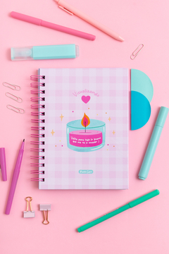 AGENDA CUADERNO A5 -VELITA ROSA- [PC6048]