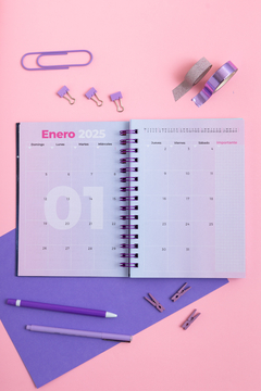 AGENDA CUADERNO A5 -VELITA ROSA- [PC6048] - NoraGus