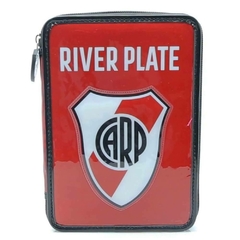 CARTUCHERA PVC RIVER PLATE 1 PISO INCLUYE UTILES [RI356] - comprar online