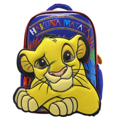 MOCHILA EL REY LEON 12" DE 7,5 L ESPALDA [RL010]