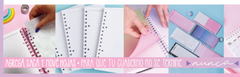 CUADERNO A5 T/DURA X 80 HJ.REMOVIBLES C/ELÁSTICO + EXTRAS MI PUNTOCERO [MIFULL30700] - tienda online