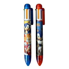 BALLPEN 6 COLORES SONIC [SO461]