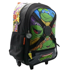 MOCHILA TORTUGAS NINJA 18" DE 23,5 L CON CARRO [TN210] - comprar online