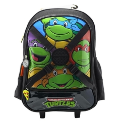 MOCHILA TORTUGAS NINJA 18" DE 23,5 L CON CARRO [TN210]