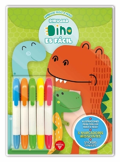 BLISTER DIBUJAR ES FACIL DINO [VE6111]