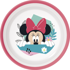 MINNIE MOUSE BOWL -BICOLOR NON-SLIP PREMIUM- [WA1225]