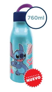 LILO & STICH BOTELLA 760ML. -FLEXI HANDLE ALUMINIUM- [WA1379]