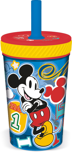 MICKEY MOUSE VASO SILICONA 370ML. -DROP SAFE- [WA1445]