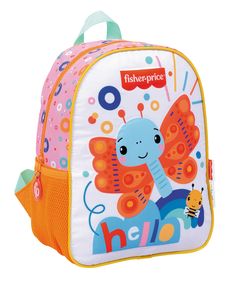 MOCHILA 12" ESPALDA FISHER PRICE CORE MARIPOSA [WA42301]