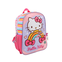 MOCHILA 12" ESPALDA HELLO KITTY ARCO IRIS [WA88117]