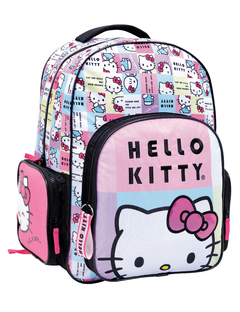 MOCHILA 17" ESPALDA HELLO KITTY CUADRILLE [WA88130]