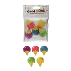 Goma 3D Cool Pops Helados