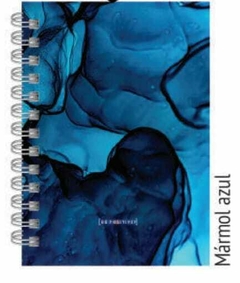 CUADERNO A5 TAPA DURA 100 HS BP MARMOL AZUL [BP745]