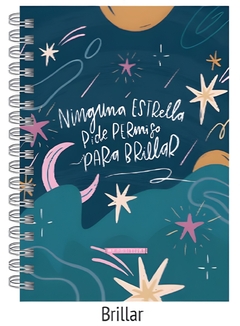 CUADERNO A5 TAPA DURA 100 HS BP BRILLAR [BP750]