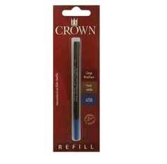 Carga Crown Rollerball azul media