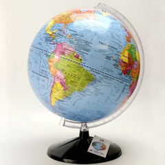 Globo Terrestre 30 cm Studio Libreria ( Base Preta )