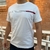 Camiseta básica tommy hilfiger branco THMW0MW29900