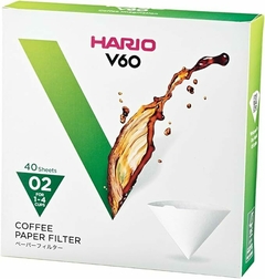 Filtro de papel Hario V60 02