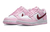 Tênis Nike Dunk Low Pink Foam Red White na internet