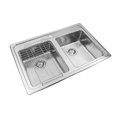 PILETA COCINA DOBLE 304 QUADRA Q 84 A (83.8X55.9X17.5) JOHNSON - comprar online