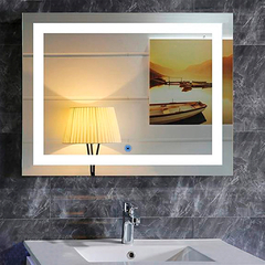 ESPEJO LED RECTANGULAR HORIZONTAL GLOA - comprar online