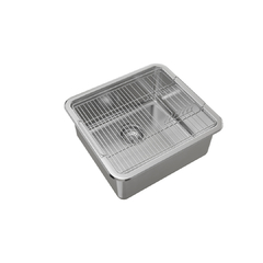 PILETA COCINA 304 QUADRA Q 37 CR (37X34X17.5) JOHNSON - TUCAT, Electricidad - Iluminación