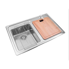 PILETA COCINA DOBLE 304 QUADRA Q 085 A (85.5X48.2X17.5) JOHNSON - tienda online