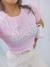 T-shirt Amour Rosa na internet